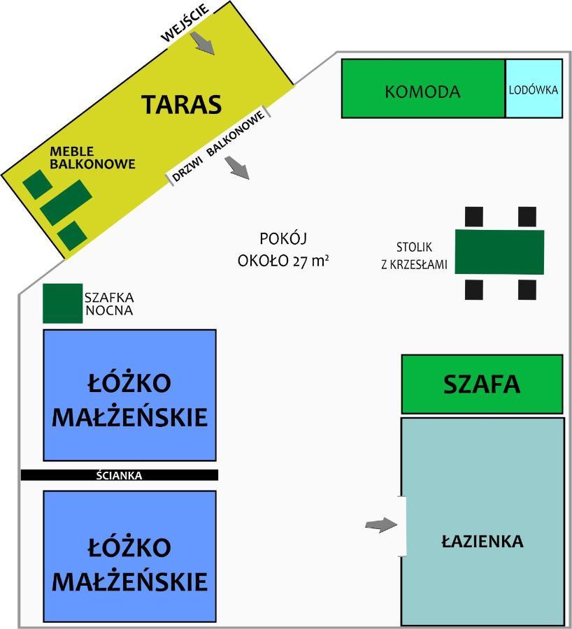 Hotel Arena Slonca à Łeba Extérieur photo