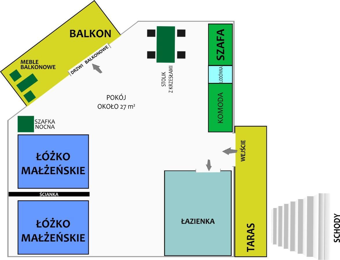 Hotel Arena Slonca à Łeba Extérieur photo